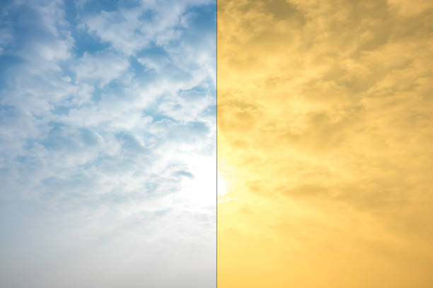 istock sky blue or blue sky and golden cloud on background cloud 898148858