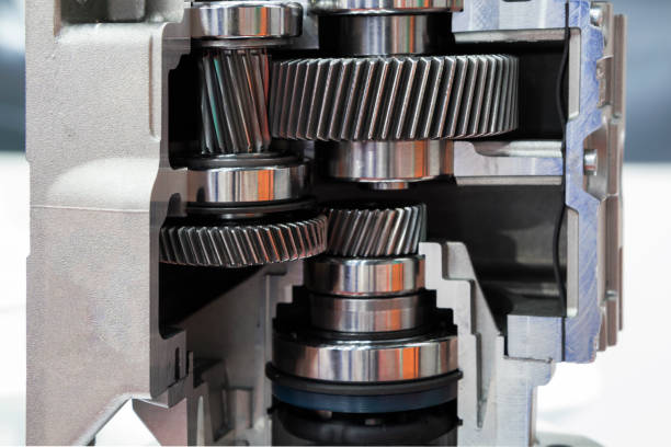 istock Cross Section of  industrial pump 898172544