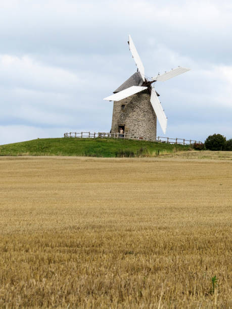 istock Normandy, France. A typical Mill in the field. 898185700