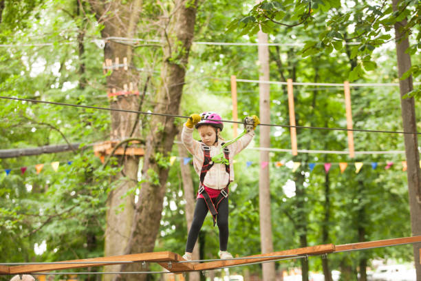 istock Child in a adventure playground 898206154