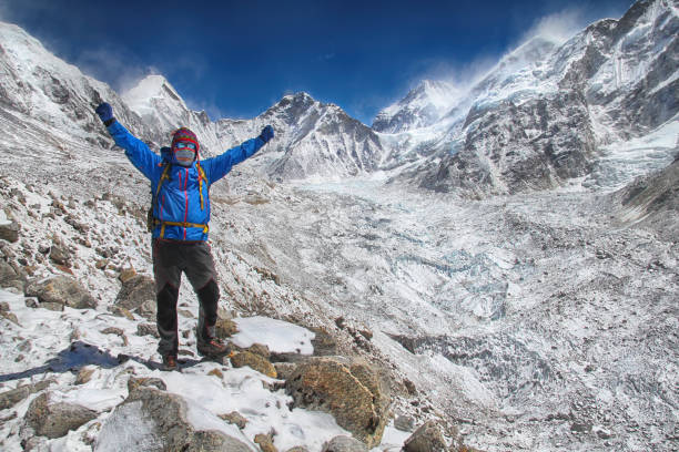 istock Successful hiker in Himalayas 898209648