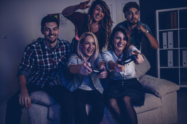 istock Friends love playing games 898209650