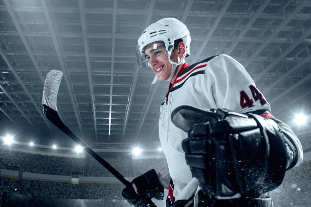 istock Ice hockey player rejoices in victory 898211052