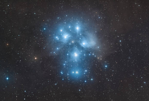 istock The Plejades star cluster in the constellation taurus (Messier 45) 898214152