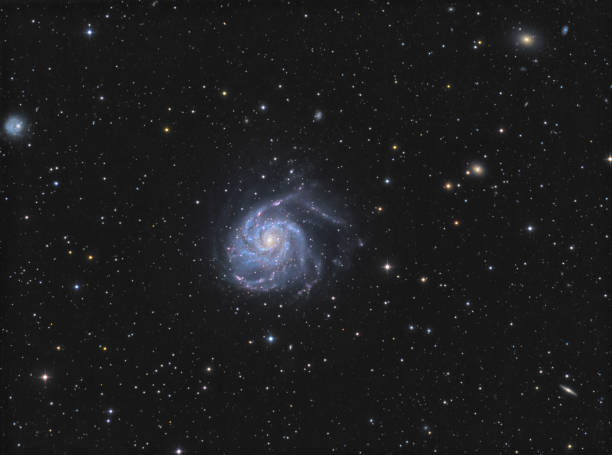 istock The Pinwheel Galaxy (Messier 101) in the constellation Ursa Major 898217972