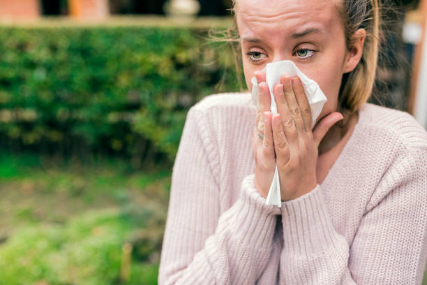 istock Woman has sneezing 898220504
