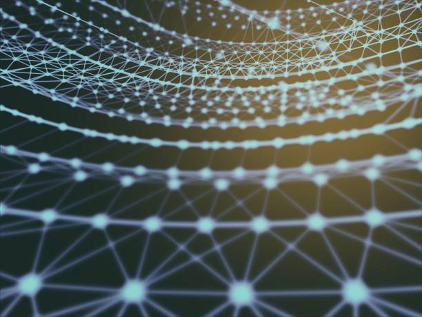 istock Electric plexus modern cold blue futuristic virtual technology background, Telecomunications concept, Network net digitally generated image. 898220658