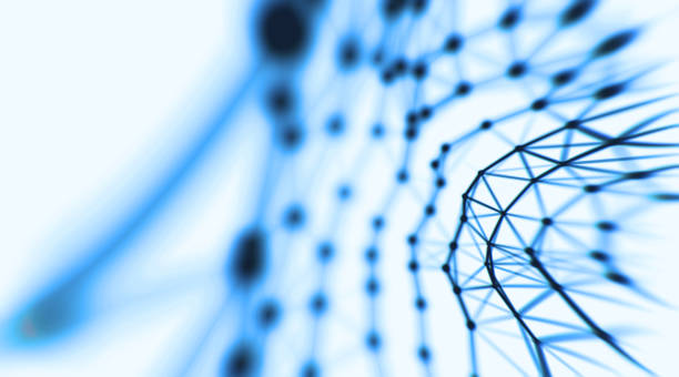 istock Electric plexus modern cold blue futuristic virtual technology background, Telecomunications concept, Network net digitally generated image. 898220870