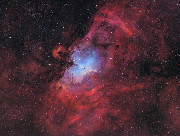 istock The Eagle Nebula with the famous Pillars of Creation 898232898