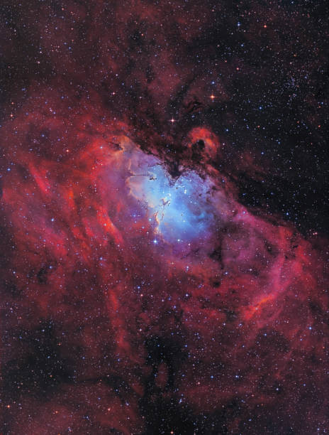 istock The Eagle Nebula with the famous Pillars of Creation 898232964