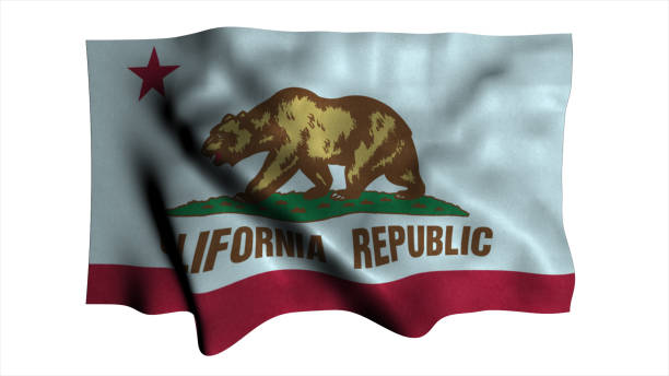 istock Flag of California 898234948