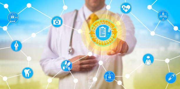 istock Doctor Accessing Data Via Internet Of Things 898236546