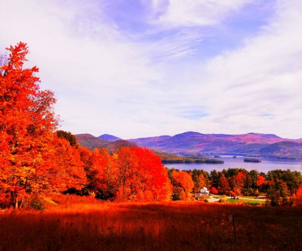 istock Lake George in Autumn 898240210