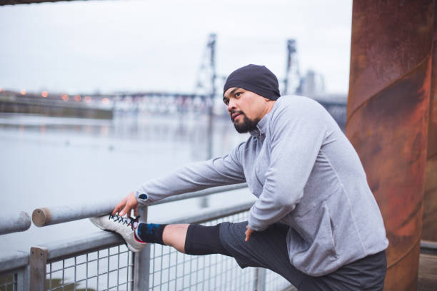 istock Fit Male Exercising in Urban Environment 898244636