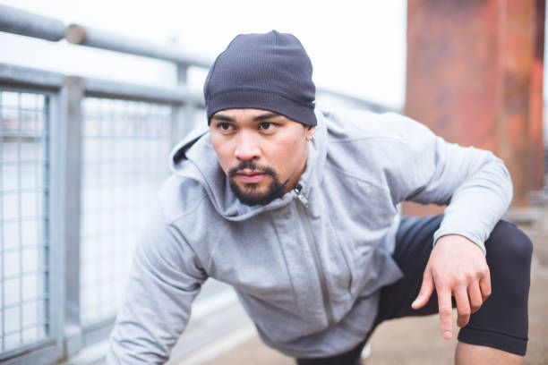 istock Fit Male Exercising in Urban Environment 898244666