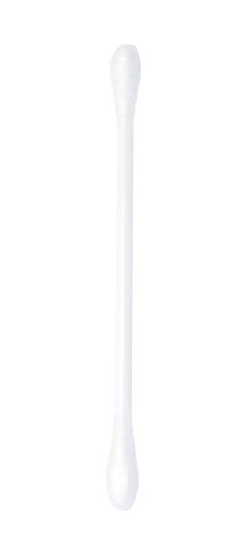 istock One clean white plastic cotton swab isolated on white background 898245386