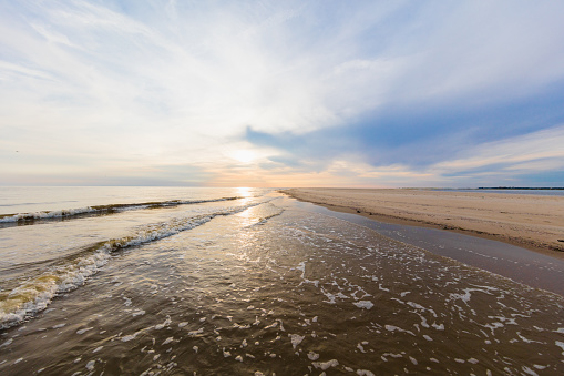 The stunning beach of St. Peter-Ording. This beach is located at the west coast of Schleswig-Holstein and is said to be the widest beach in Europe. 50 Mpx image taken with Canon EOS 5Ds and Ef 11-24mm.