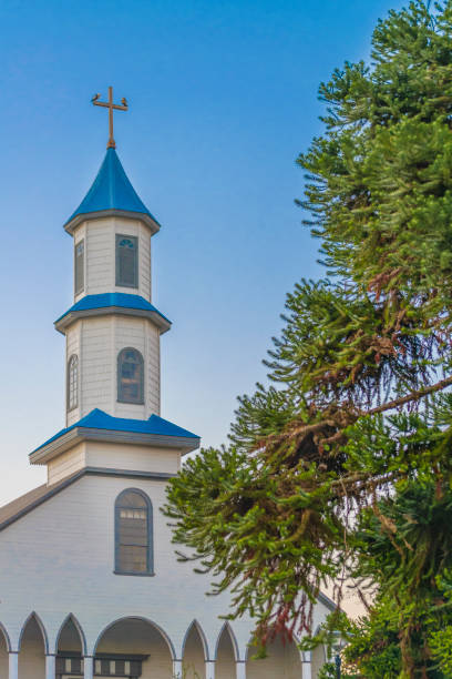 istock Dalcahue Church, Chiloe, Chile 898247928