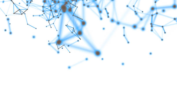istock Electric plexus modern cold blue futuristic virtual technology background, Telecomunications concept, Network net digitally generated image. 898250208