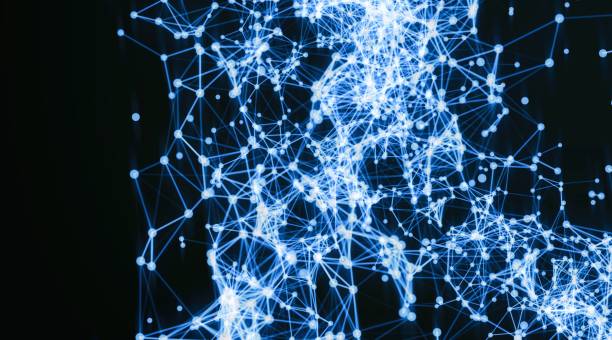istock Electric plexus modern cold blue futuristic virtual technology background, Telecomunications concept, Network net digitally generated image. 898250738