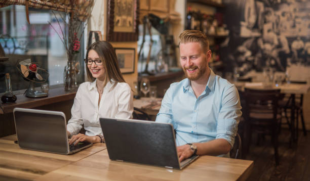 istock Young couple loves working together. 898250932