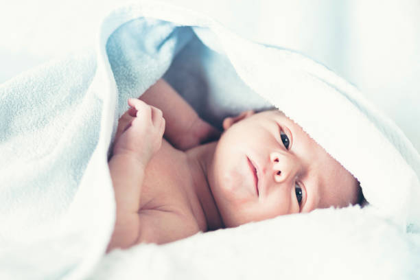 istock Newborn little boy. Shallow depth of field. 898252524