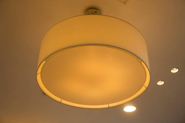 istock Large lamps in the reception room. 898253056