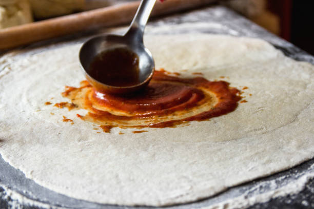 istock Hot Homemade Pepperoni Pizza Ready to Eat 898258854