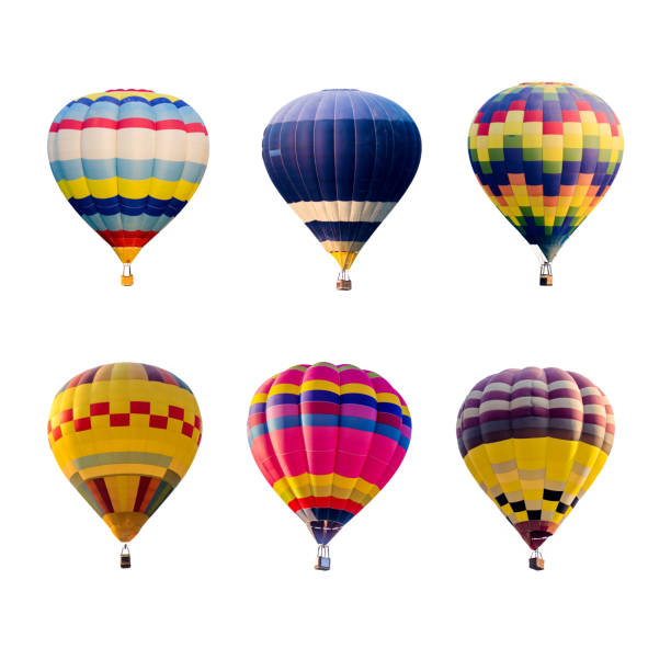 istock colorful hot air balloons isolated on white background 898262924