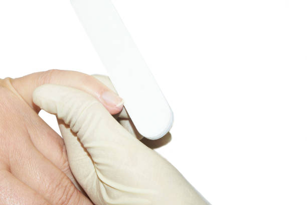 istock Nail care. Manicure. Arm 898266464