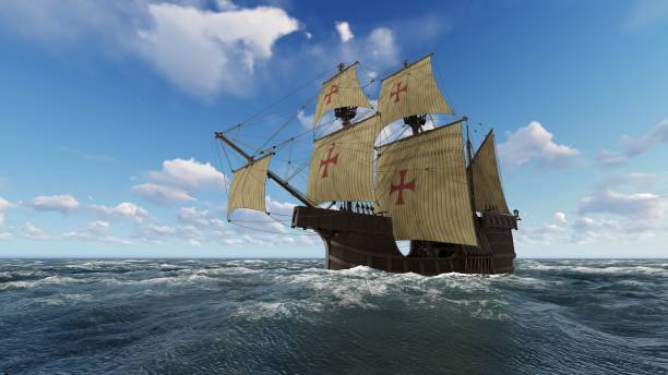 istock Sailboat at sea on a sunny day 3d illustration 898266708