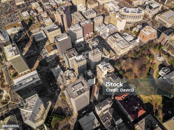 Aerial View Of Richmond Va Stock Photo - Download Image Now - Richmond - Virginia, Aerial View, Architecture