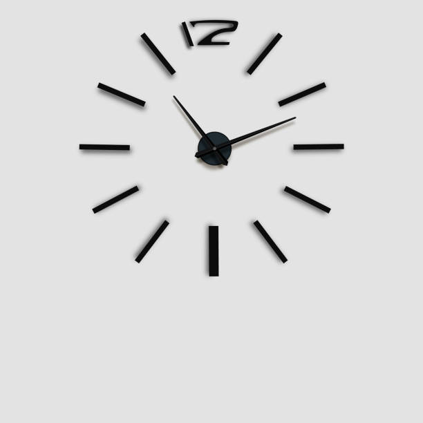 istock Wall clock office. Template design in vector closeup. The layout for branding and advertising isolated.Beautiful and original timer on a transparent background. Element vector design. 898269214