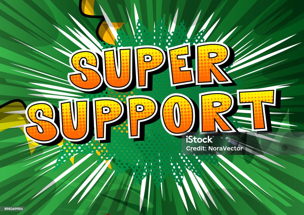 Super Support Collection Super Support Stock Illustration - Download Image Now - Abstract ...