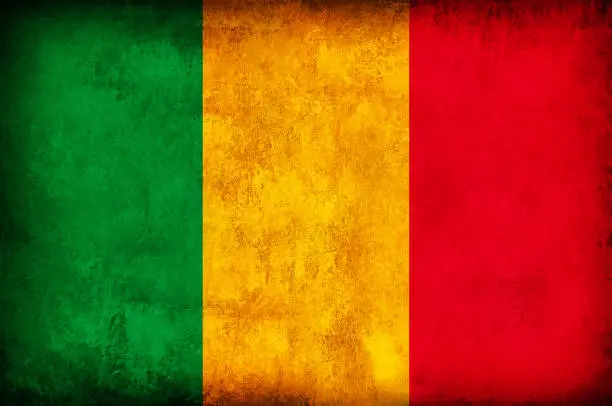 Photo of Mali Grunge Flag