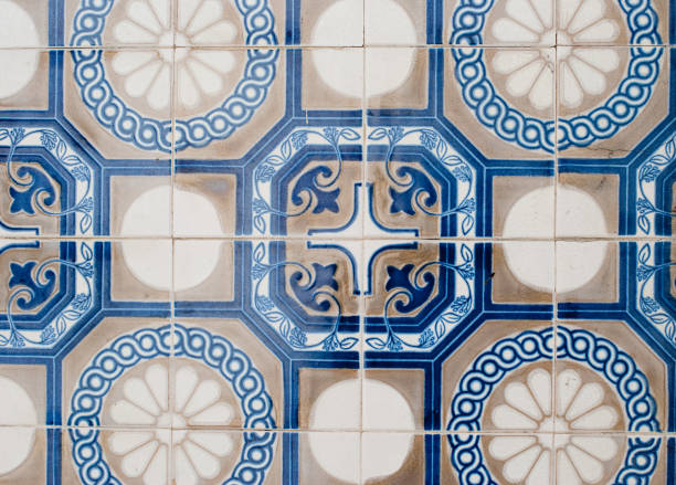 istock Traditional Portuguese glazed tiles 898276298