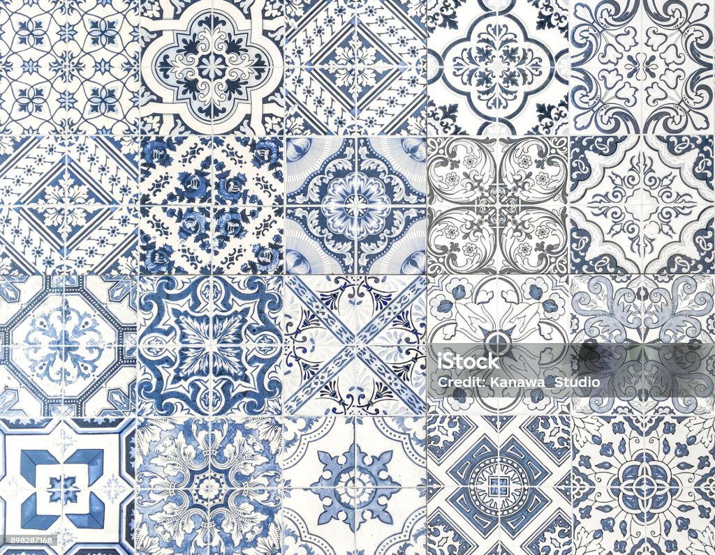 Marroquí baldosa inconsútil texturado - Foto de stock de Baldosa libre de derechos
