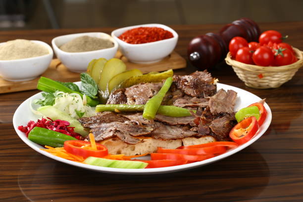 istock Turkish Food Doner Kebab Plate 898288588