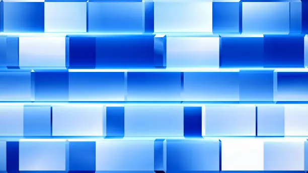Photo of Abstract Squares Background
