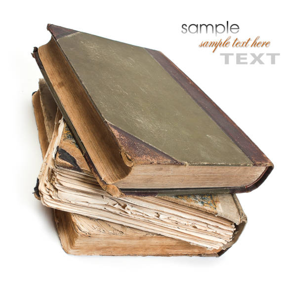 istock An old book with a crumpled sheet 898294608