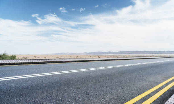 istock wilderness road,Gansu province,China 898300532