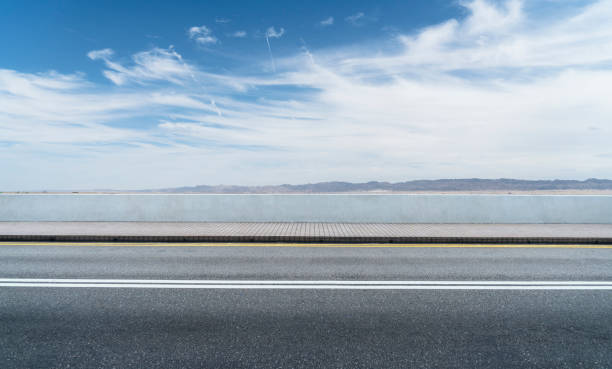 istock wilderness road,Gansu province,China 898300656
