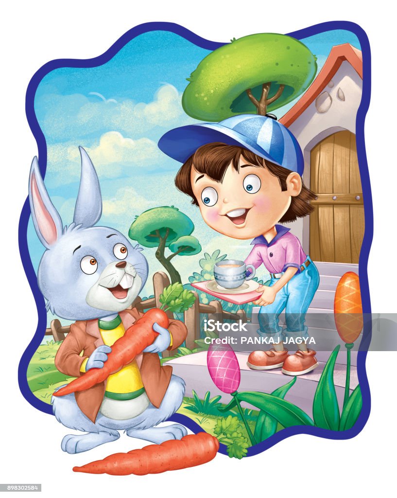 Story And Rhymes Stock Illustration - Download Image Now - Animal, Art,  Asian and Indian Ethnicities - iStock