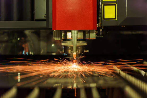 istock High precision CNC laser welding metal sheet 898309404