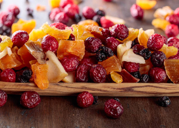 istock Dried fruits and berries. 898309766