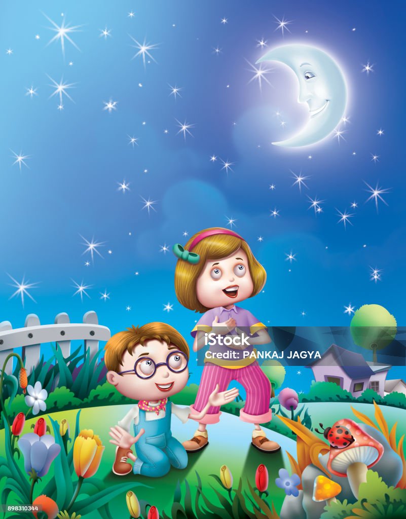 Rhymes And Songs Stock Illustration - Download Image Now - Art, Cartoon,  Celebration - iStock