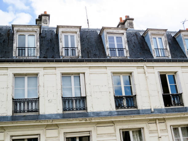 istock Roofs in Paris, France. 898311378