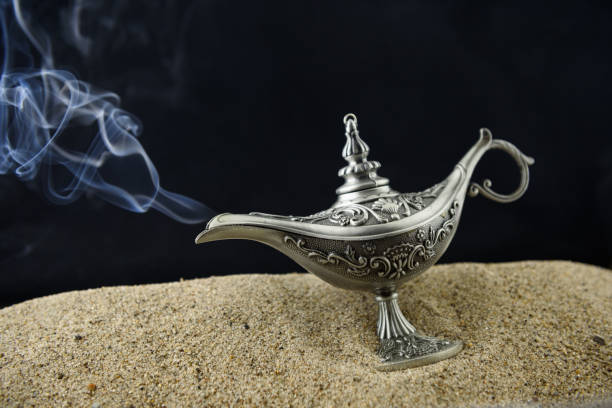 istock The oil lamp smokes 898318064