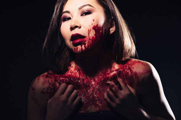 istock girl in blood makeup 898321024