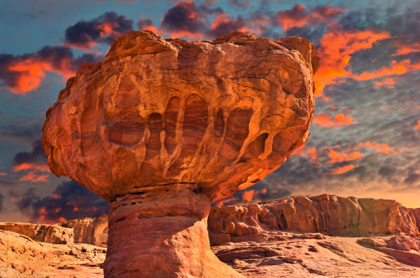 istock Geological formation in Timna park, Israel 898331422